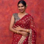 Red Saree